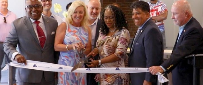 Bloom Co Working Ribbon Cutting